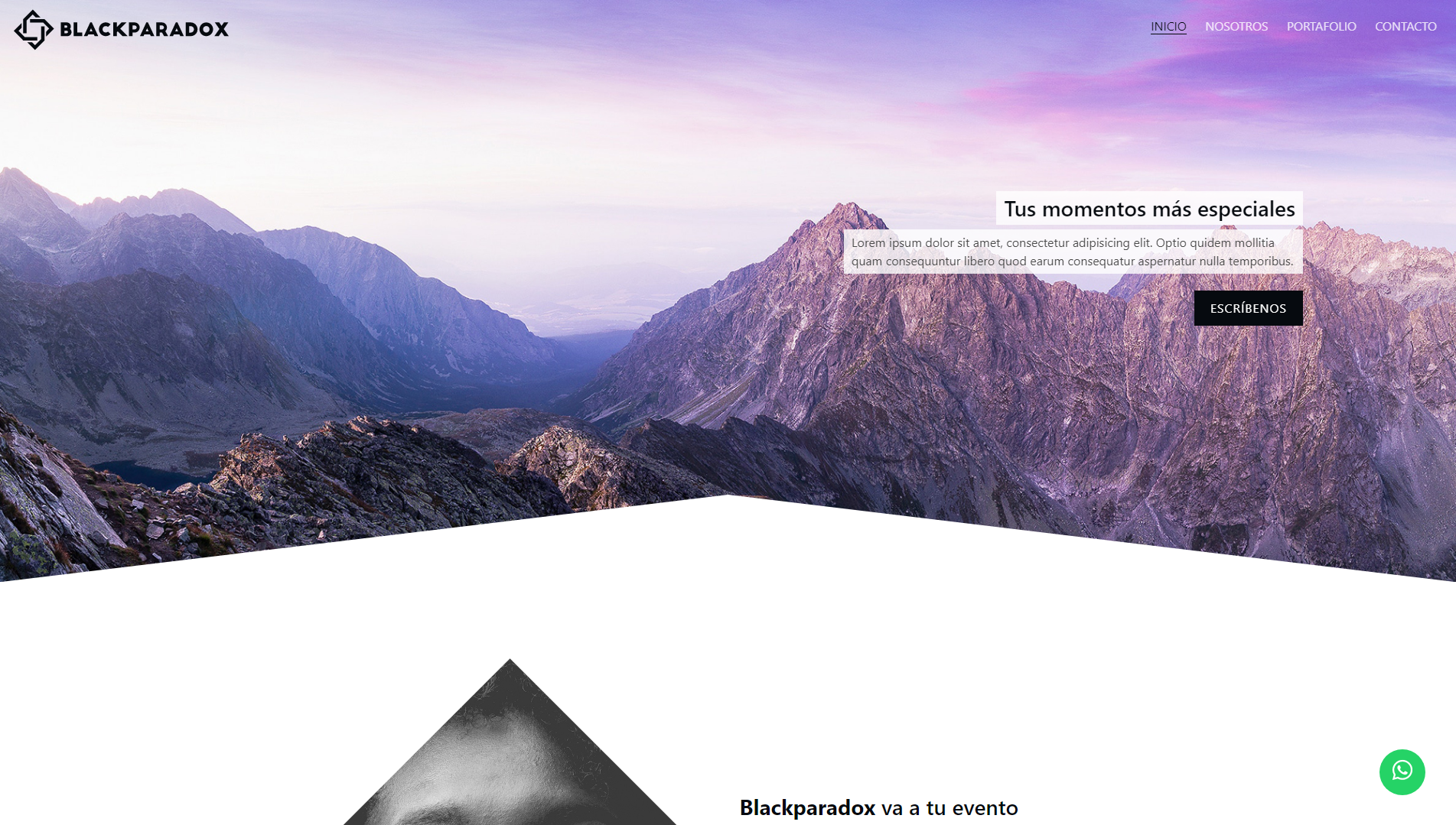 web page example 1