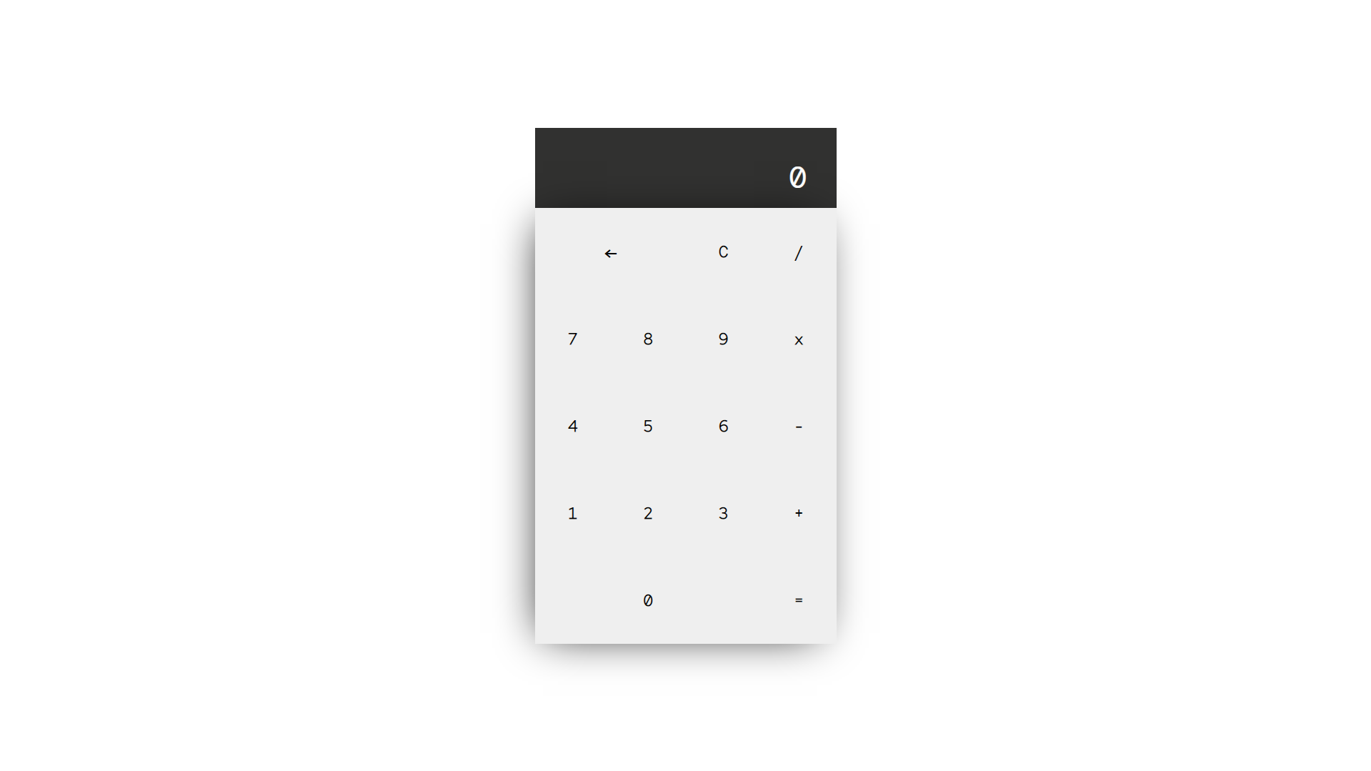 Calculator js